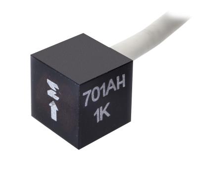 accelerometer pr,  1,000g, damped, high sensitivity, adhesive mount, 30 ft cable